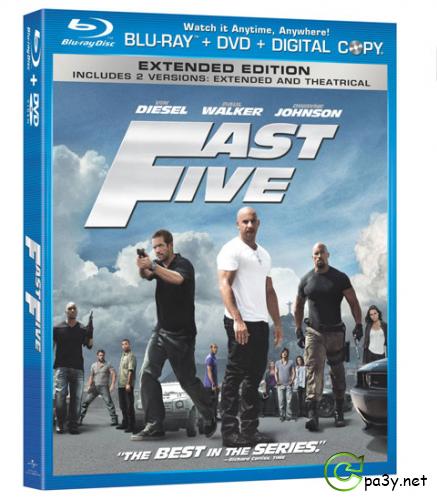 Форсаж 5 / Fast Five (2011) 720p