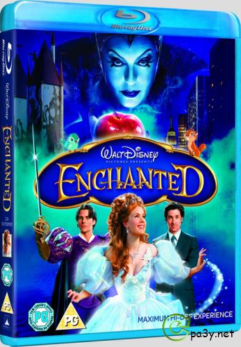 Зачарованная / Enchanted (2007) Blu-ray