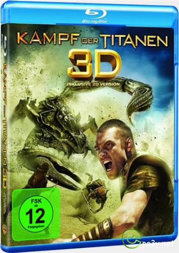 Битва титанов 3D / Clash of the Titans 3D (2010) Blu-ray 3D