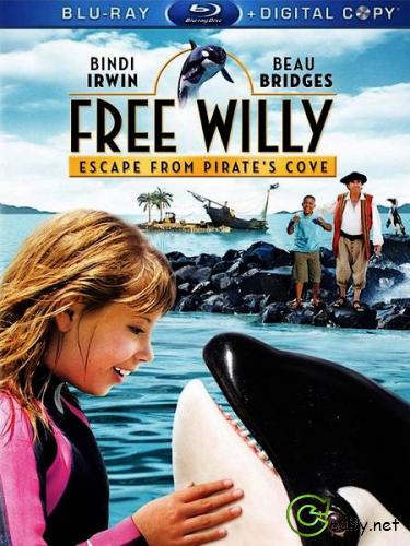 Освободите Вилли: Побег из Пиратской бухты / Free Willy: Escape from Pirate's Cove (2010) HDRip 