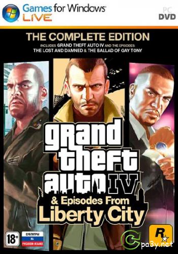 GTA IV + Grand Theft Auto: Episodes From Liberty City (2008) PC 