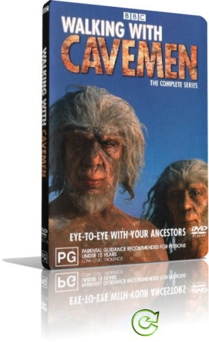 BBC: Прогулки с пещерным человеком / BBC: Walking With Cavemen [01-04 из 04] (2003) DVDRip 
