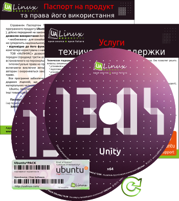 Ubuntu OEM 13.04 Unity [i386 + amd64] [август] (2013) PC 
