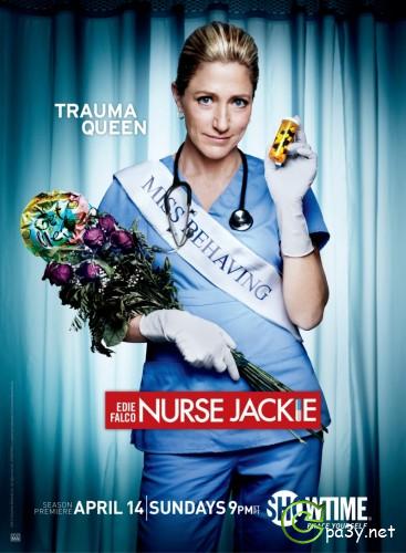 Сестра Джеки / Nurse Jackie [05x01-07] (2013) HDTVRip 720p | NewStudio