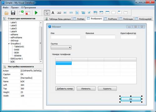 My Visual DataBase 1.1 (2013) PC 